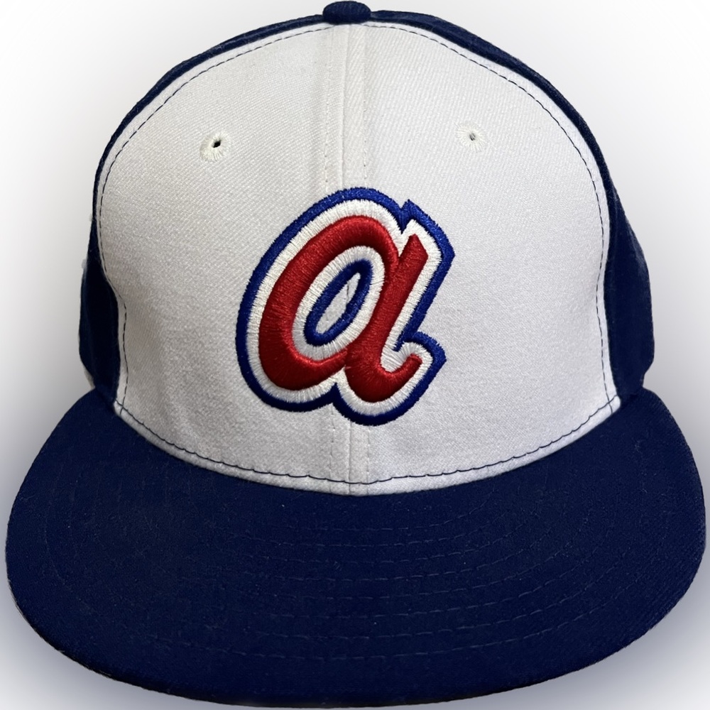 Atlanta Braves Cooperstown 59FIFTY New Era Fitted Hat - Size 7